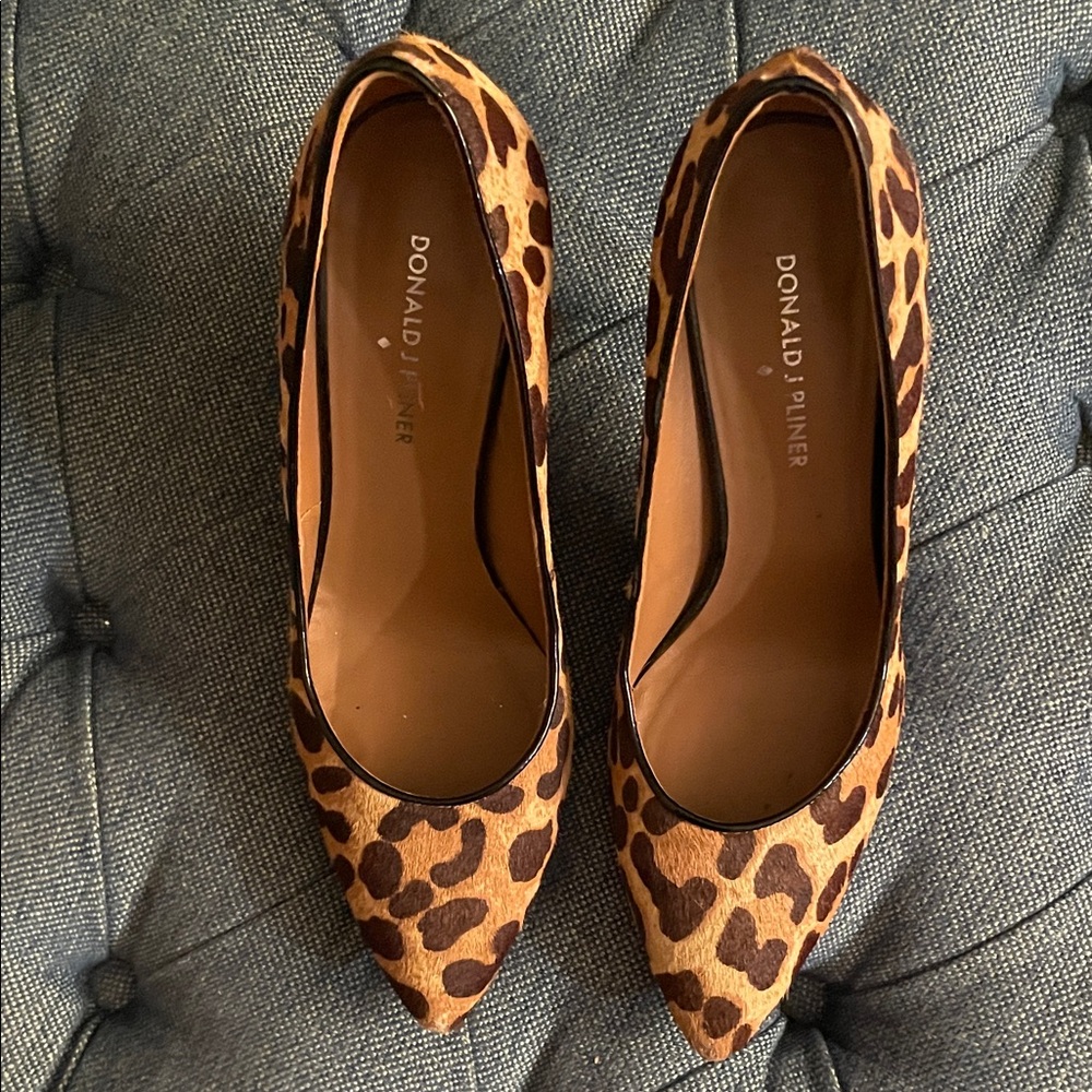 Donald J. Pliner Animal Print Heels